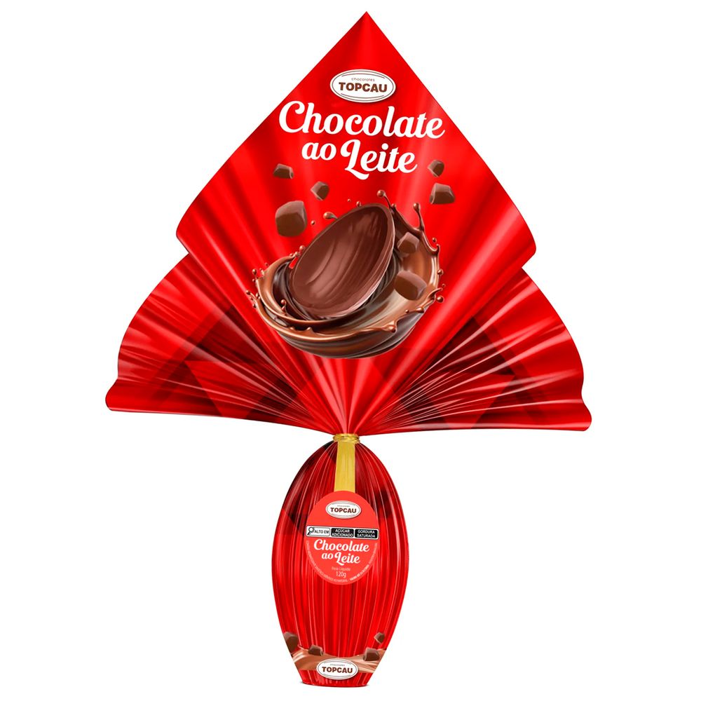 Ovo de Pascoa ao Leite 120g - TopCau-2-